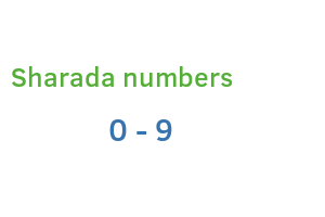 Sharada numbers